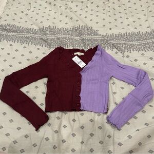 LA Hearts Pacsun Dual Tone Cardigan